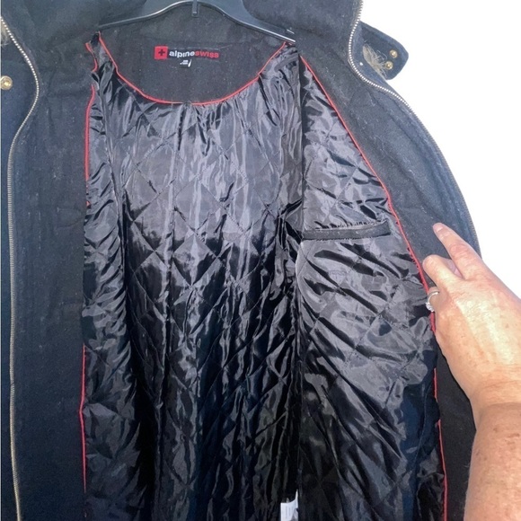 Alpine Swiss Wool Blend Coat. Size XXL GUC - Picture 9 of 13